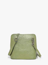 Cross Body Tas Nine Leder Milano Groen nine NI23117N